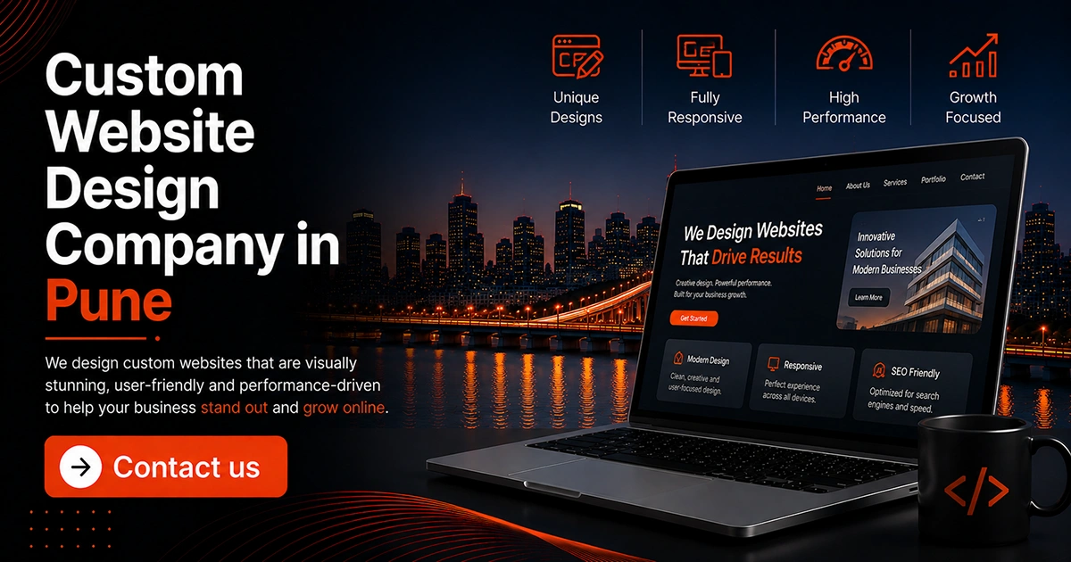 Custom Website Design Company in Pune