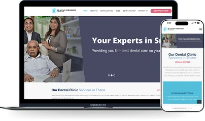 Website Development for Dental Clinic in Thane Dr. Veejay Deshpande