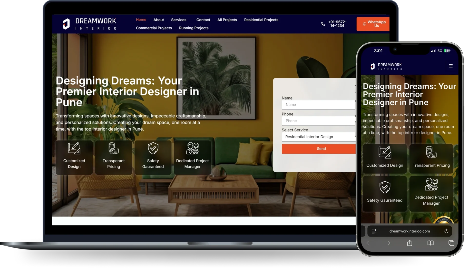 Social Media Marketing for Interior Designer in pune