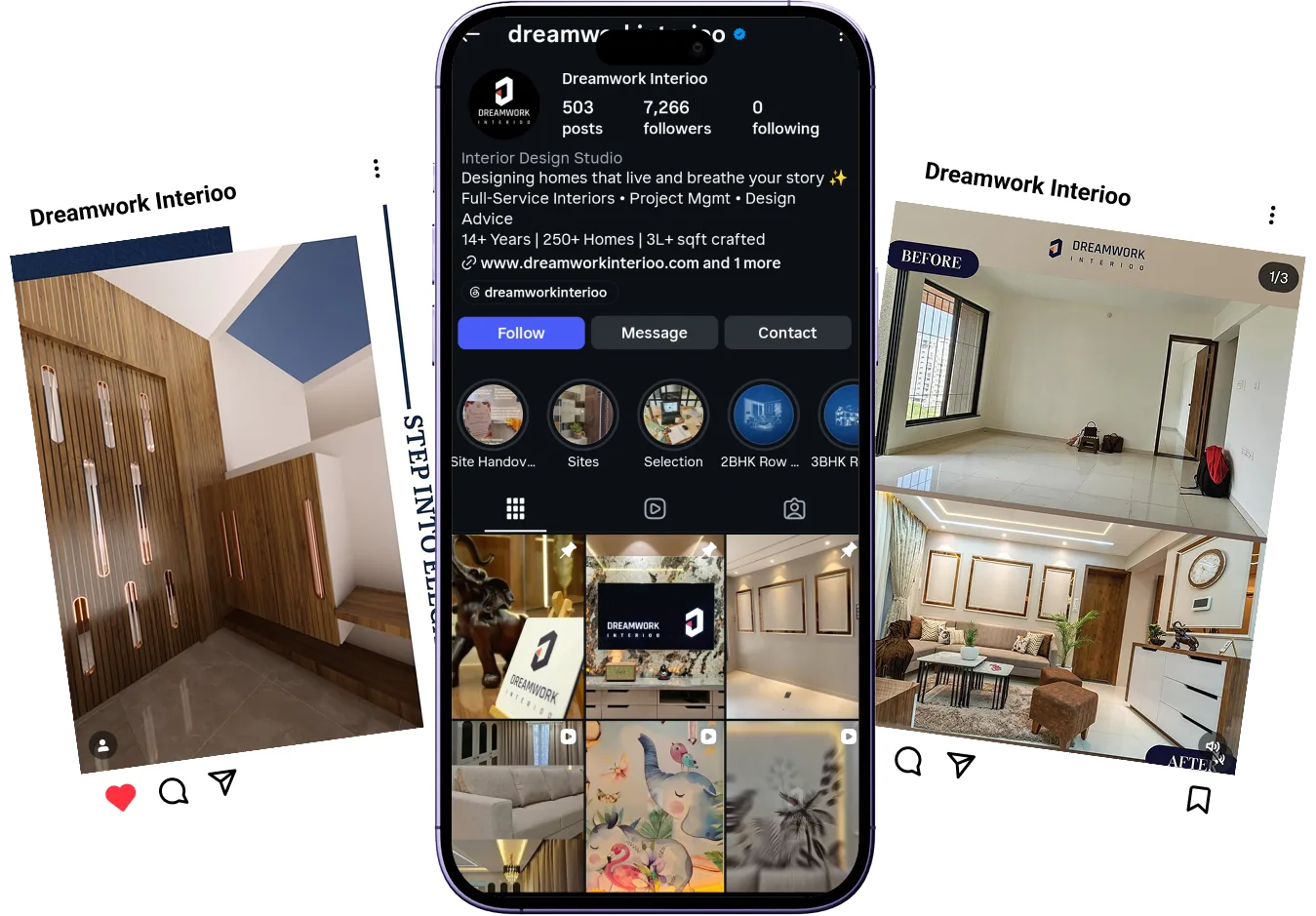 Social Media Marketing for Interior Designer in pune