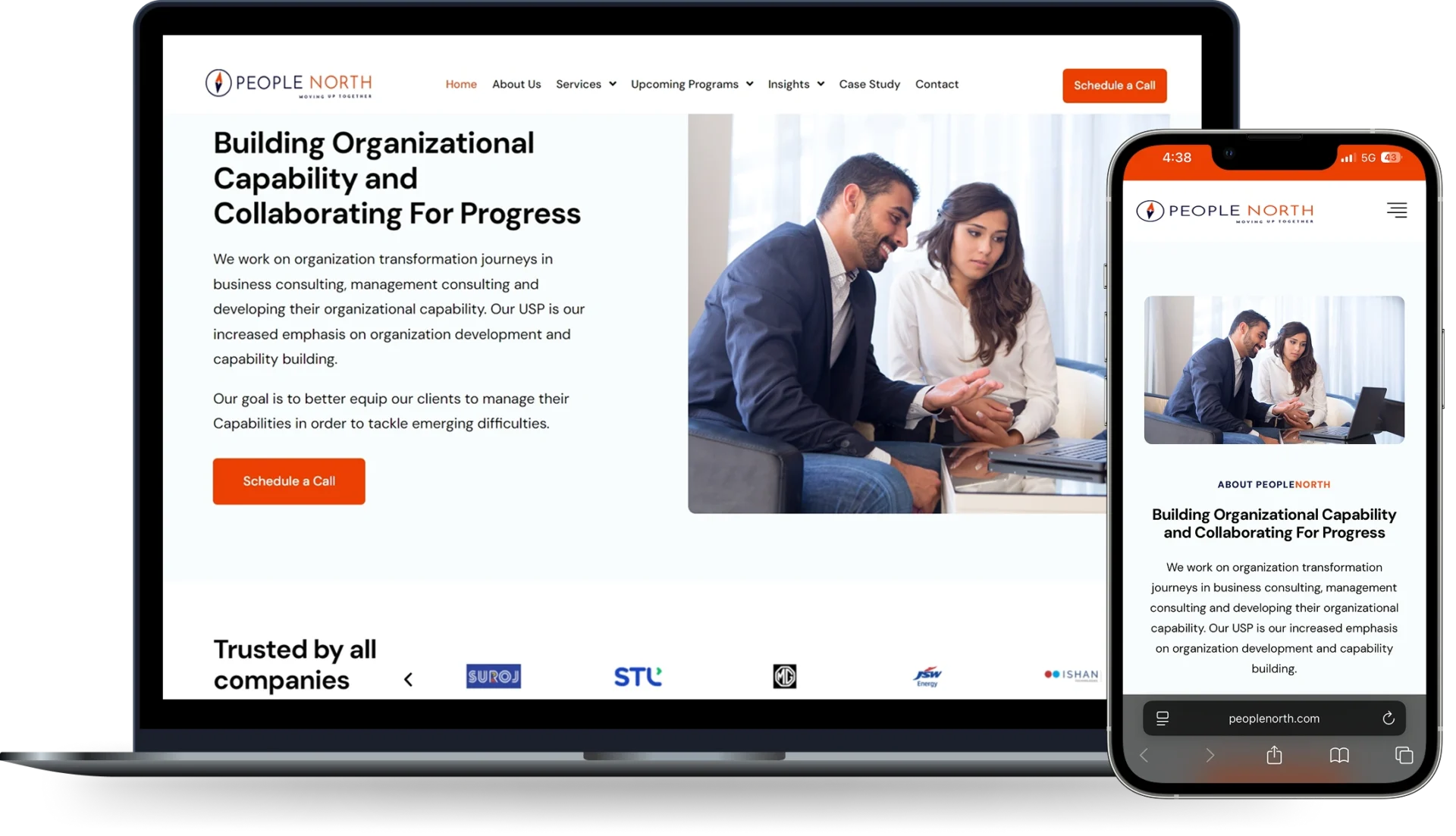 Website Development for Recruitment Services in Pune – People North