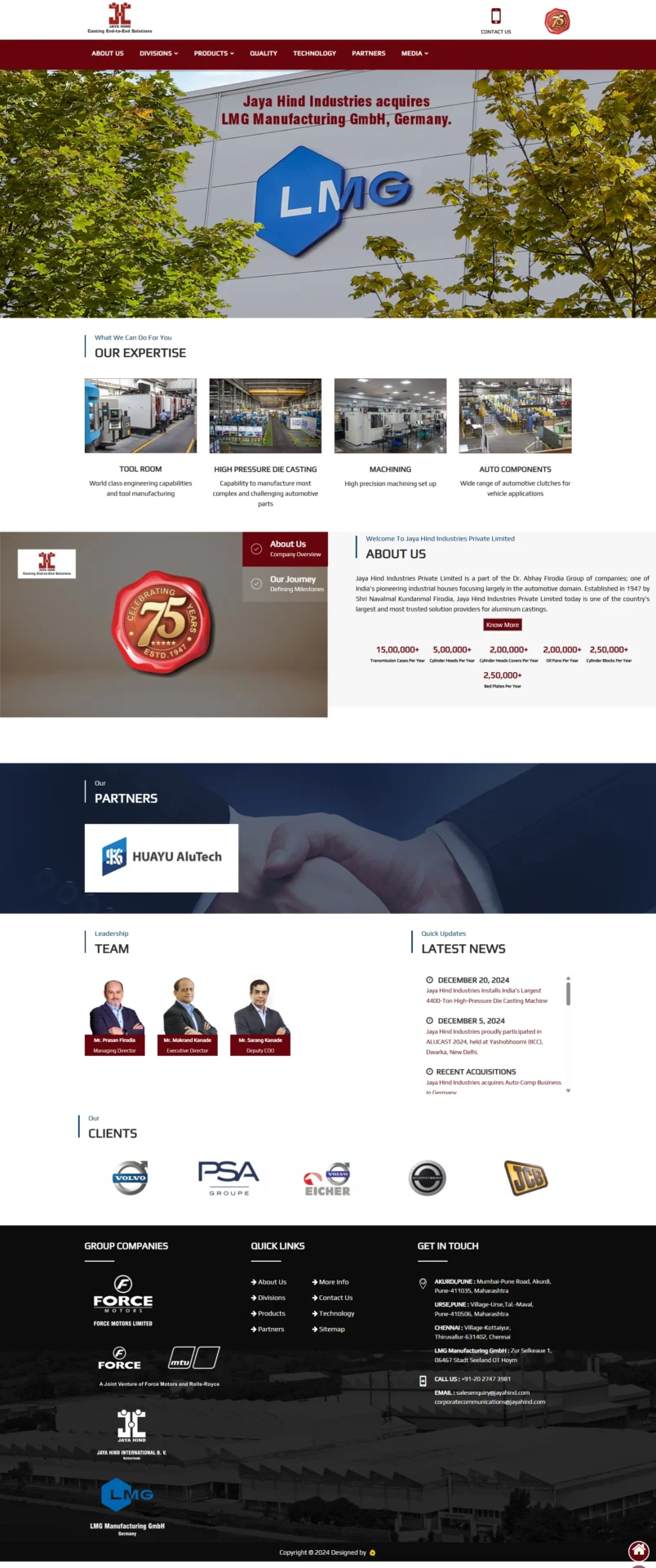 Homepage