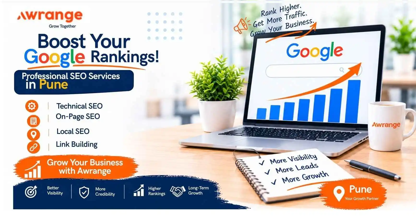 Best SEO Service Provider Company in Pune: What to Look For and How Awrange Works